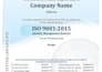provide you iso 9001 iaf accredited certification